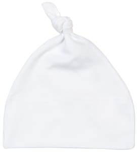 Babybugz BZ015 - Baby one-knot hat White