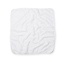 Towel City TC036 - Babies hooded towel White/ White