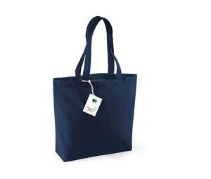 Westford Mill WM180 - Organic cotton shopper Navy