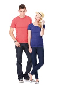 Bella+Canvas BE3413 - Unisex Tri-blend T-shirt Maroon Triblend