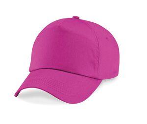 Beechfield BF10B - Junior Original 5 Panel Cap Fuchsia