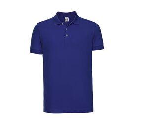 RUSSELL JZ566 - Men's Stretch Polo Bright Royal