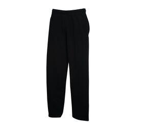 FRUIT OF THE LOOM SC293 - Open Hem Jog Pants Black