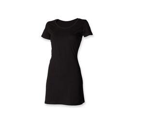 SF Women SK257 - T-SHIRT DRESS Black