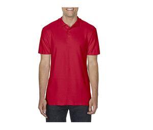 GILDAN GN480 - SOFSTYLE DOUBLE PIQUE POLO Red