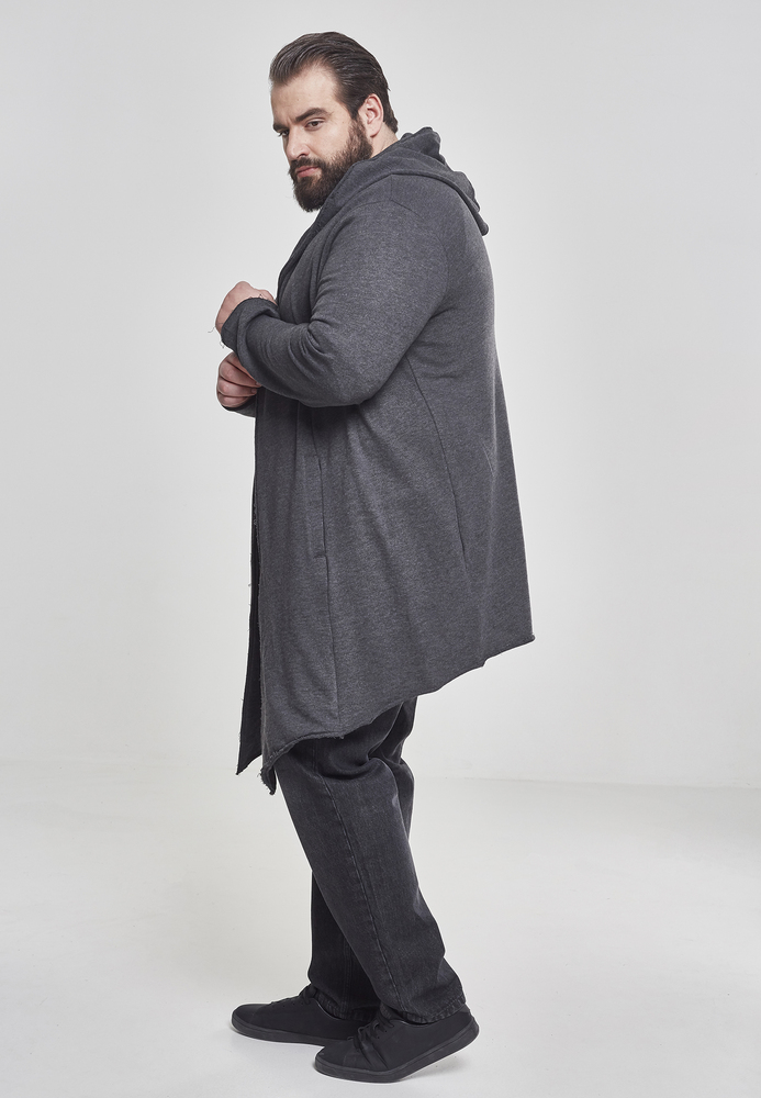 Urban Classics TB1389 - Long Hooded Open Edge Cardigan