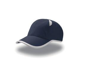 ATLANTIS AT066 - Casquette de sport 6 pans Navy / White