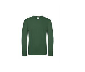 B&C BC05T - Tee-shirt homme manches longues Bottle Green