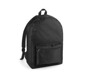 BAG BASE BG151 - PACKAWAY BACKPACK Black / Black