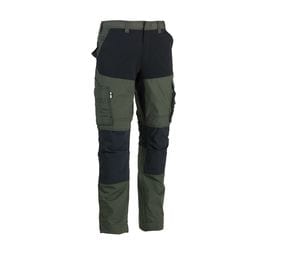HEROCK HK101 - Pantalon multi-poches Dark Khaki / Black