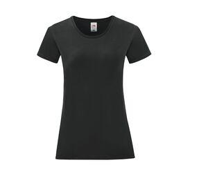 FRUIT OF THE LOOM SC151 - Tee-shirt col rond 150 Black