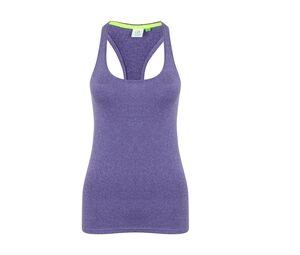 TOMBO TL506 - Débardeur sport femme Purple Marl