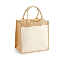 WESTFORD MILL WM426 - Sac shopping en toile de jute Natural