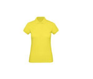 B&C BC401 - Polo bio femme Solar Yellow