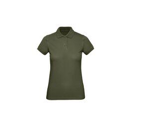 B&C BC401 - Polo bio femme Urban Khaki