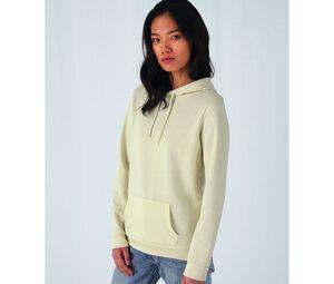 B&C BCW04W - Sweat capuche # femme Solar Yellow