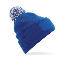 BEECHFIELD BF443 - Bonnet Snowstar® avec zone de marquage Bright Royal/ Off White