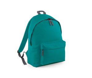 BagBase BG125 - FASHION BACKPACK Emerald/ Graphite Grey