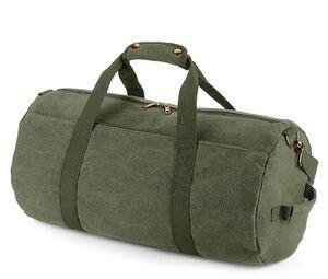 BAG BASE BG655 - Sac polochon en toile Vintage Vintage Military Green