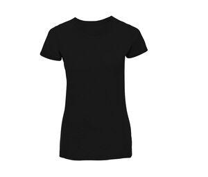 Russell JZ65F - Polycotton Ladies T-Shirt Black