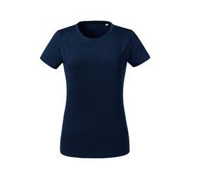 RUSSELL RU118F - T-shirt organique lourd femme French Navy