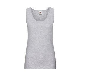 FRUIT OF THE LOOM SC1376 - Débardeur FEMME Heather Grey