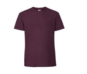 FRUIT OF THE LOOM SC200 - Tee-shirt homme lavable à 60° Burgundy