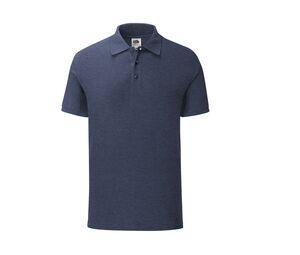 FRUIT OF THE LOOM SC3044 - Polo ICONIC Heather Navy