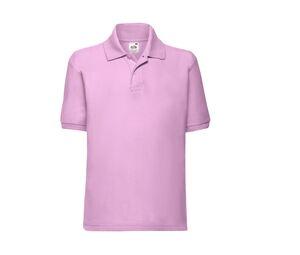 FRUIT OF THE LOOM SC3417 - Polo manches longues enfant