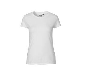 Neutral O81001 - Dopasowana koszulka damska White