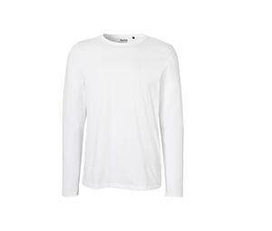 Neutral O61050 - Koszulka męska z długim rękawem White