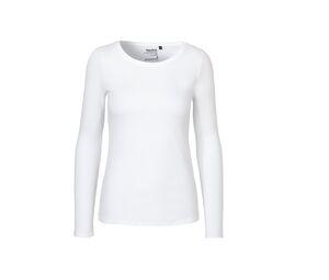 Neutral O81050 - Koszulka damska z długim rękawem White