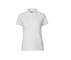 Neutral O22980 - Damska koszulka polo pikowana White