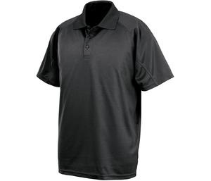 Spiro SP288 - Oddychająca koszulka polo AIRCOOL Black