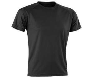 Spiro SP287 - AIRCOOL Oddychający T-shirt Black