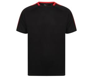 Finden & Hales LV290 - Zespołowa koszulka Black/Red