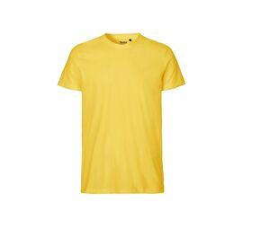 Neutral O61001 - Dopasowana męska koszulka Yellow