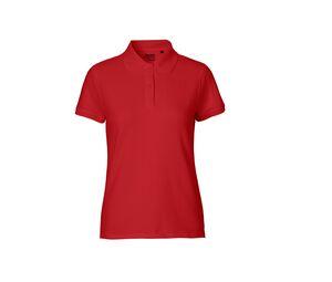 Neutral O22980 - Damska koszulka polo pikowana Red