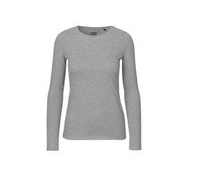 Neutral O81050 - Koszulka damska z długim rękawem Sport Grey
