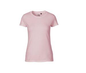 Neutral O81001 - Dopasowana koszulka damska Light Pink