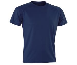 Spiro SP287 - AIRCOOL Oddychający T-shirt Navy