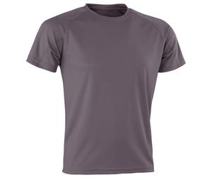 Spiro SP287 - AIRCOOL Oddychający T-shirt Grey