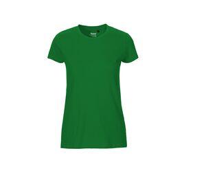 Neutral O81001 - Dopasowana koszulka damska Green