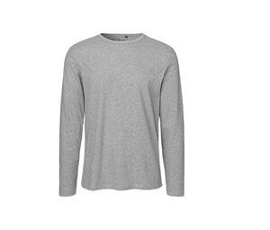 Neutral O61050 - Koszulka męska z długim rękawem Sport Grey