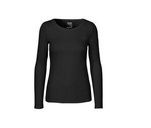 Neutral O81050 - Koszulka damska z długim rękawem Black