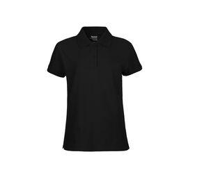 Neutral O22980 - Damska koszulka polo pikowana Black