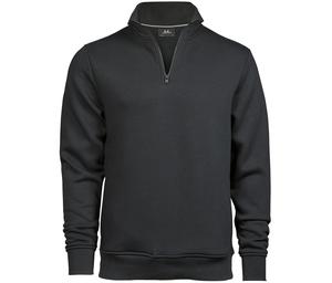 Tee Jays TJ5438 - Męska bluza na pół zamka Dark Grey