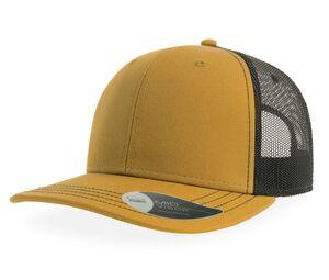 ATLANTIS AT212 - Casquette style trucker Mustard / Black