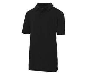 JUST COOL JC040J - Polo enfant respirant Jet Black