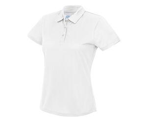 JUST COOL JC045 - Polo femme respirant Arctic White